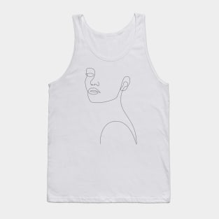 Girly Portrait Tank Top